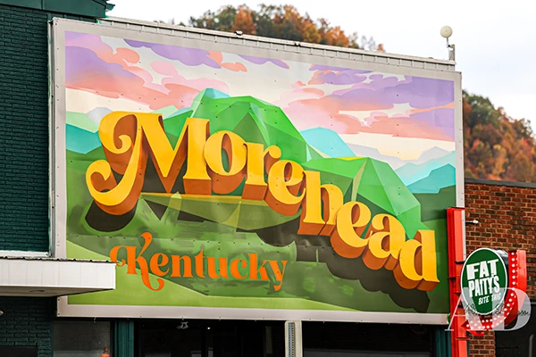 Welcome to Morehead sign